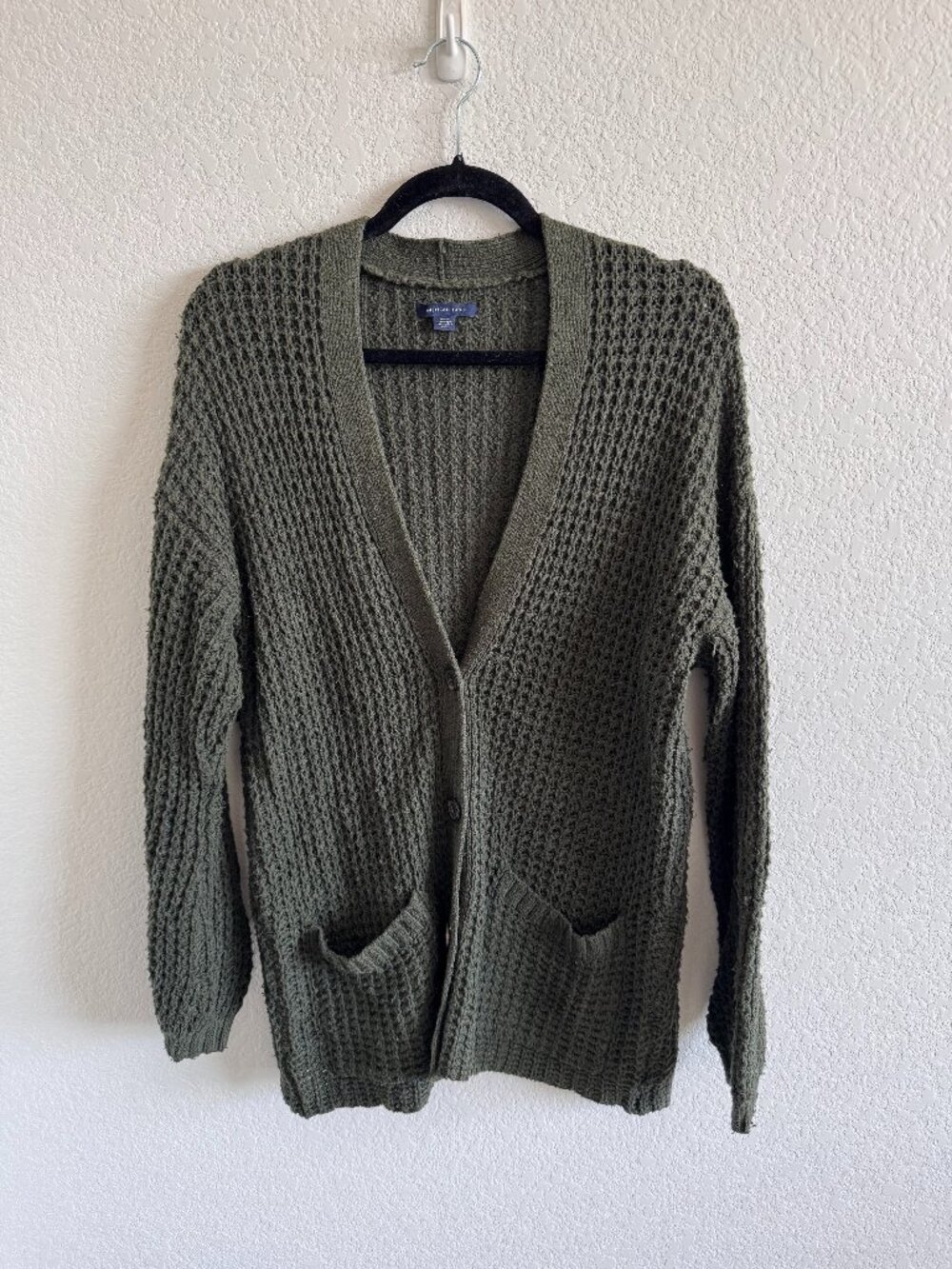 Women's oversized American Eagle Cardigan